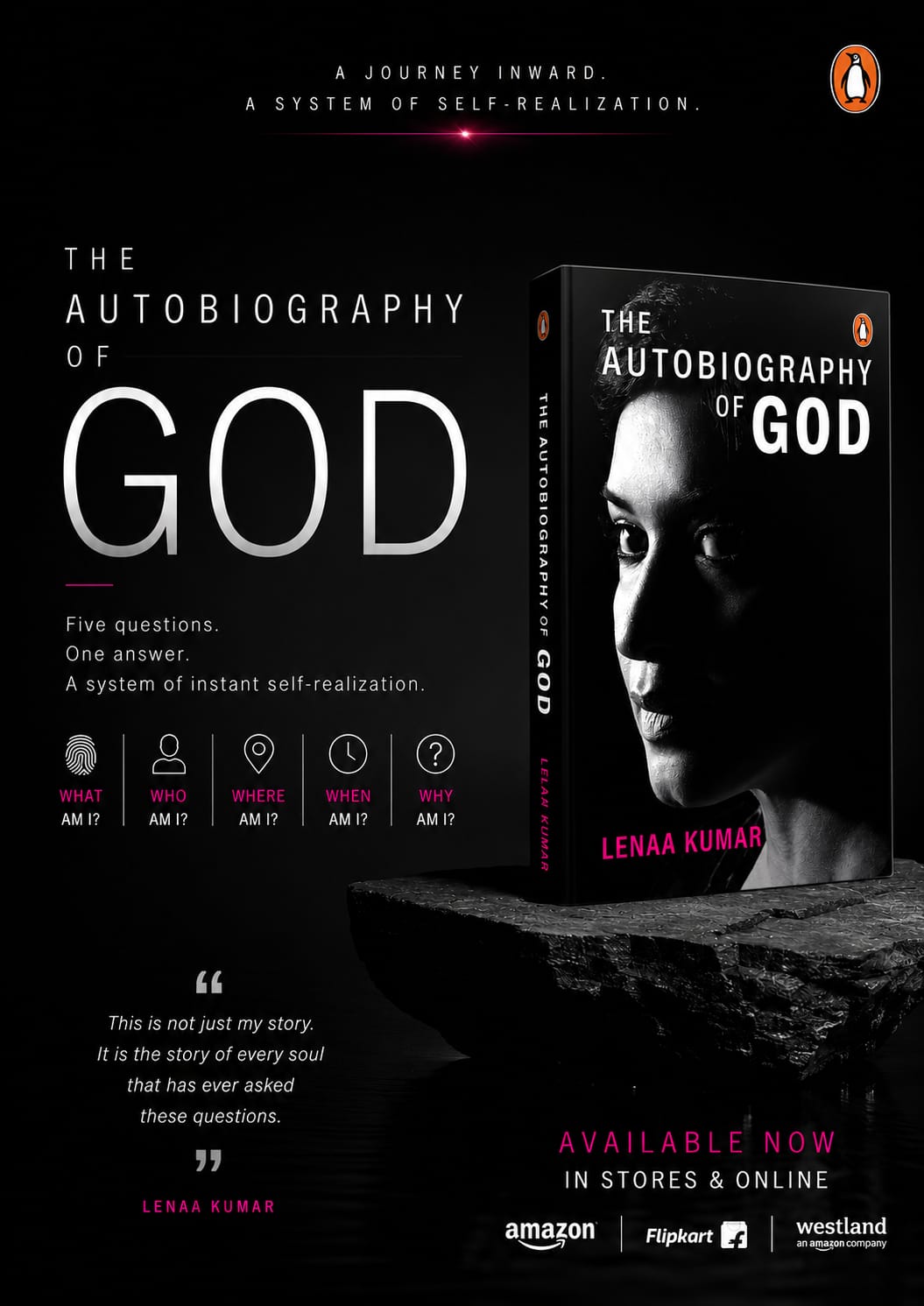 Book Cover (English): The Autobiography of God